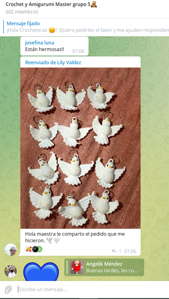 testimonios del curso de crochet