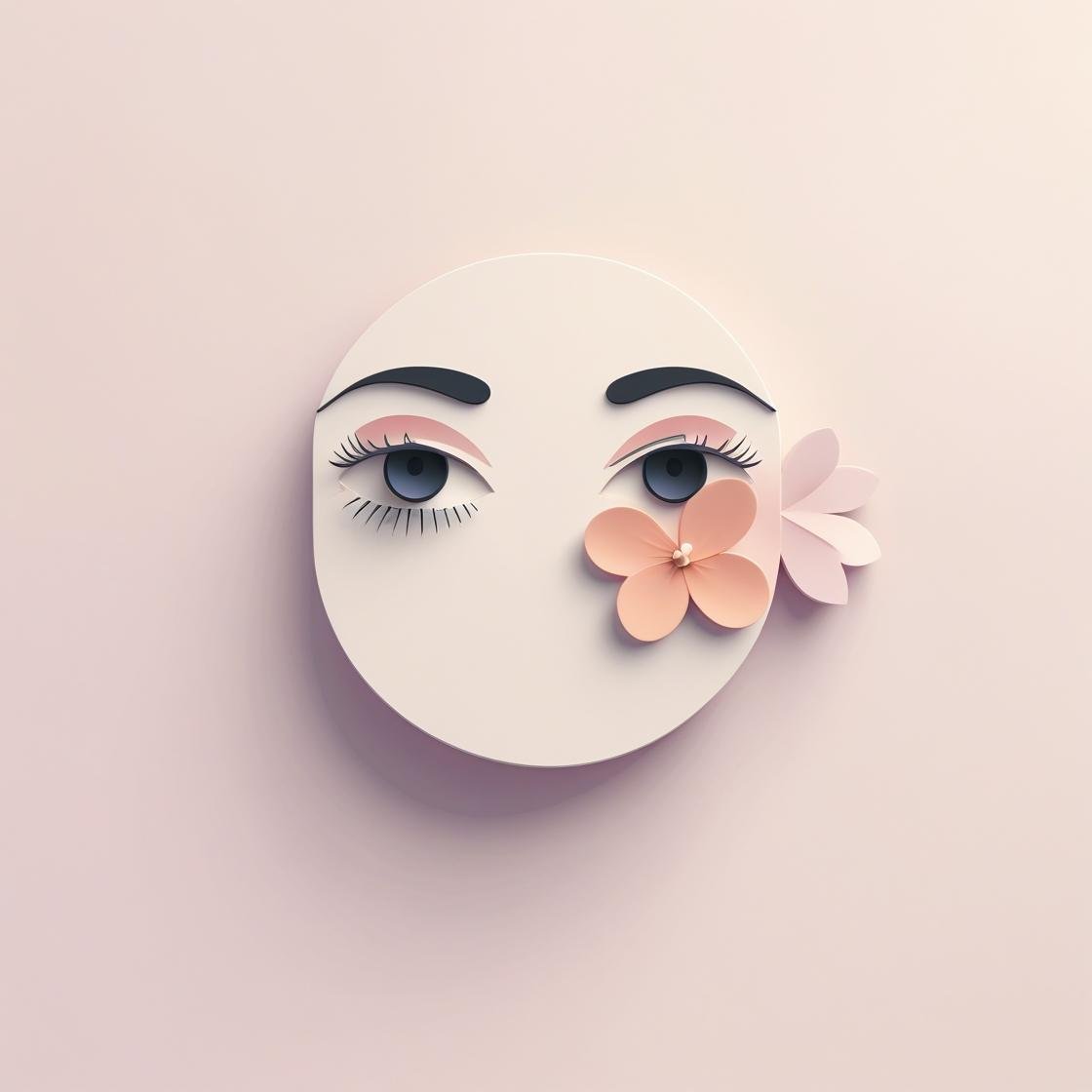 Logo de belleza y autocuidado