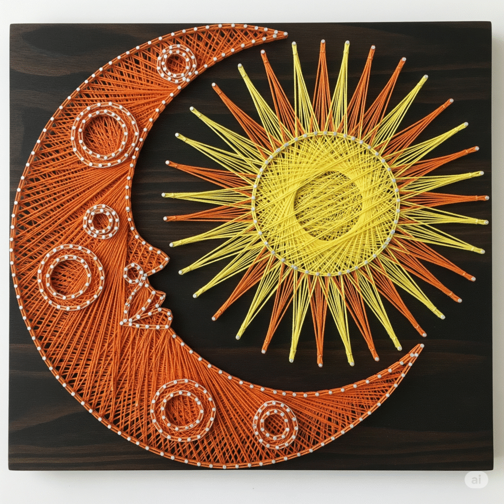 sol y lona hecho con hilorama