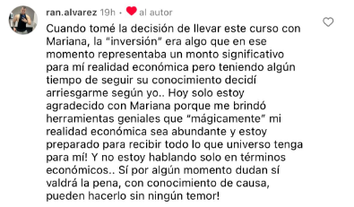 testimonio mariana fresnedo taller