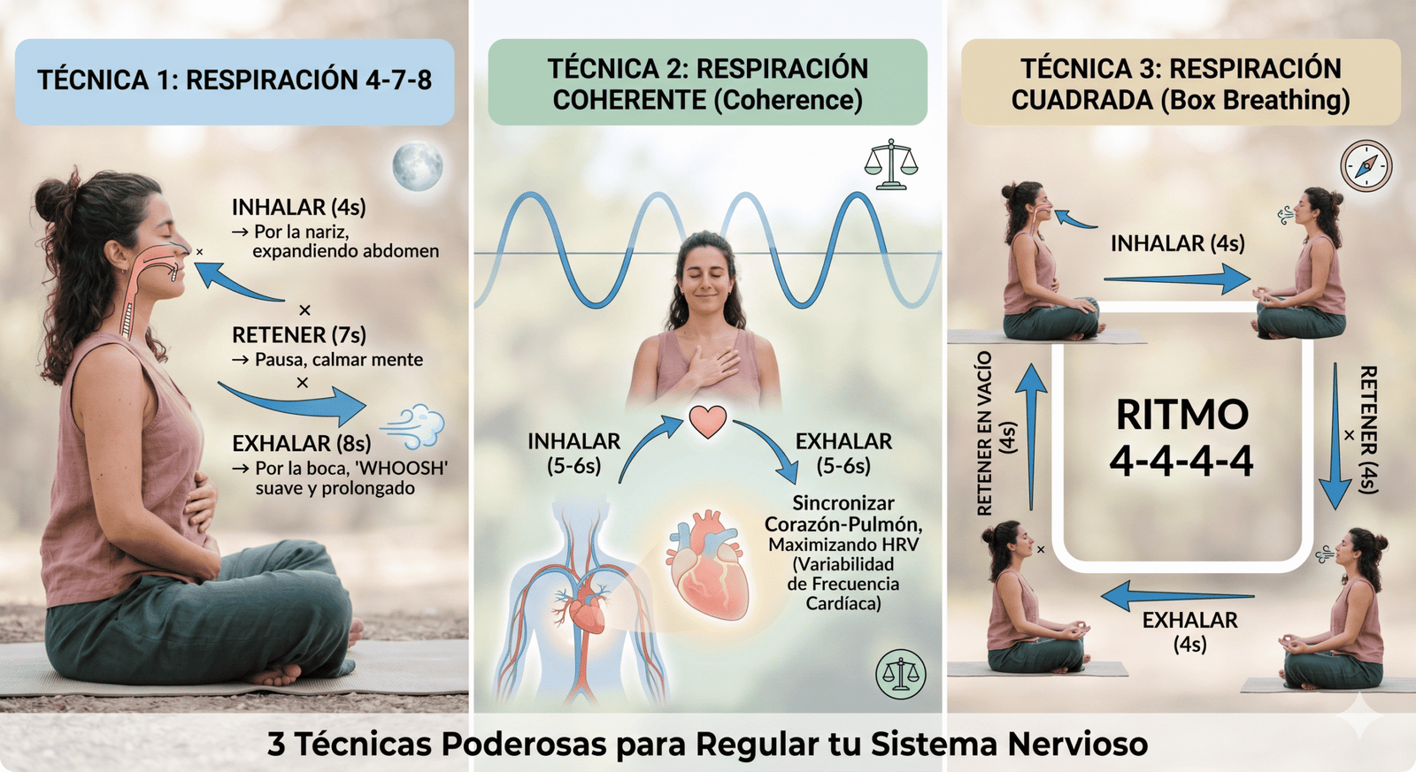 respiración diafragmática paso a paso