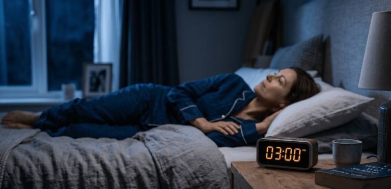 ¿Por qué me despierto a las 3 de la madrugada? Cortisol nocturno y qué dice tu cuerpo